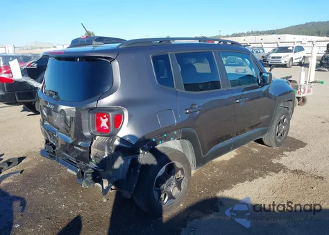 2017 Jeep Renegade Sport 4X4 from USA, damaged, VIN ZACCJBAB6HPG02915